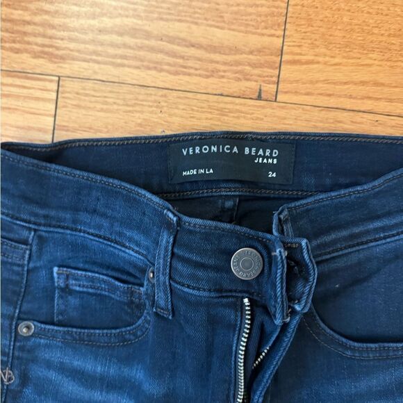 Veronica Beard Carly Kick-Flare Jean Size 24 - Picture 4 of 5